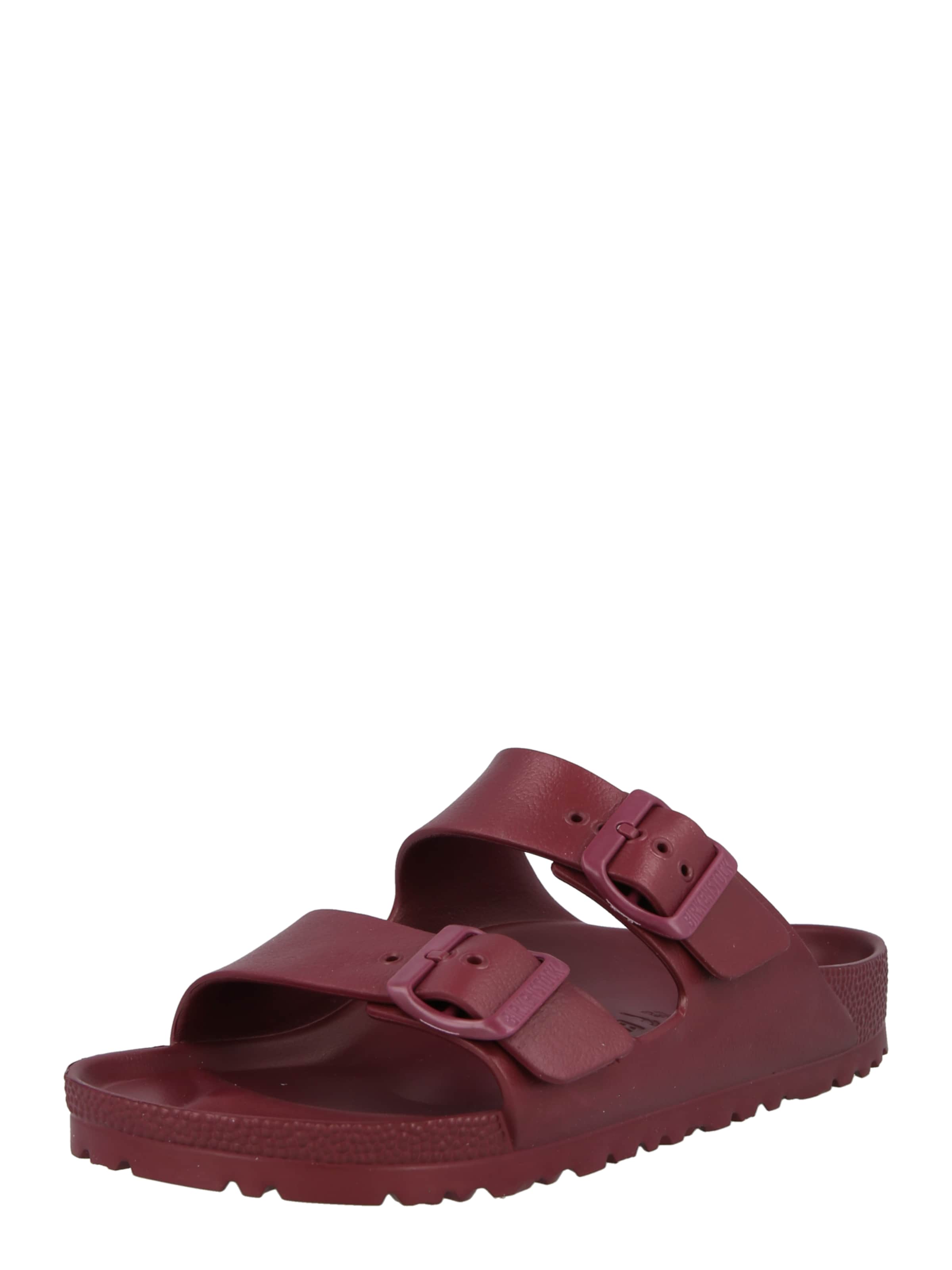 BIRKENSTOCK Mule 'Arizona' in Red: front