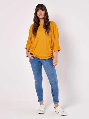 Sweat-shirt Apricot en jaune