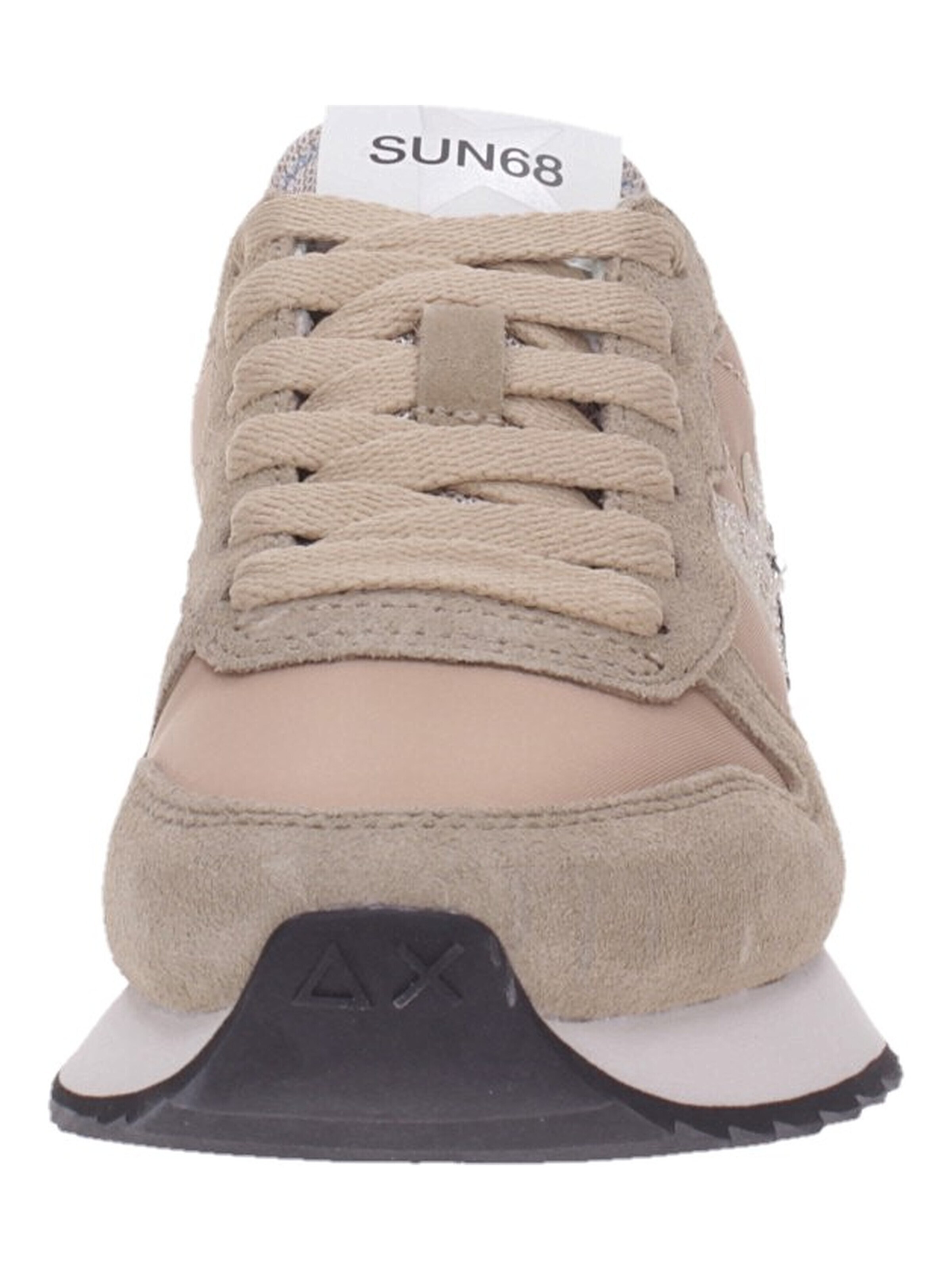 Sneaker bassa 'Sun68 Sneakers Stargirl Glitter Logo' di SUN68 in beige
