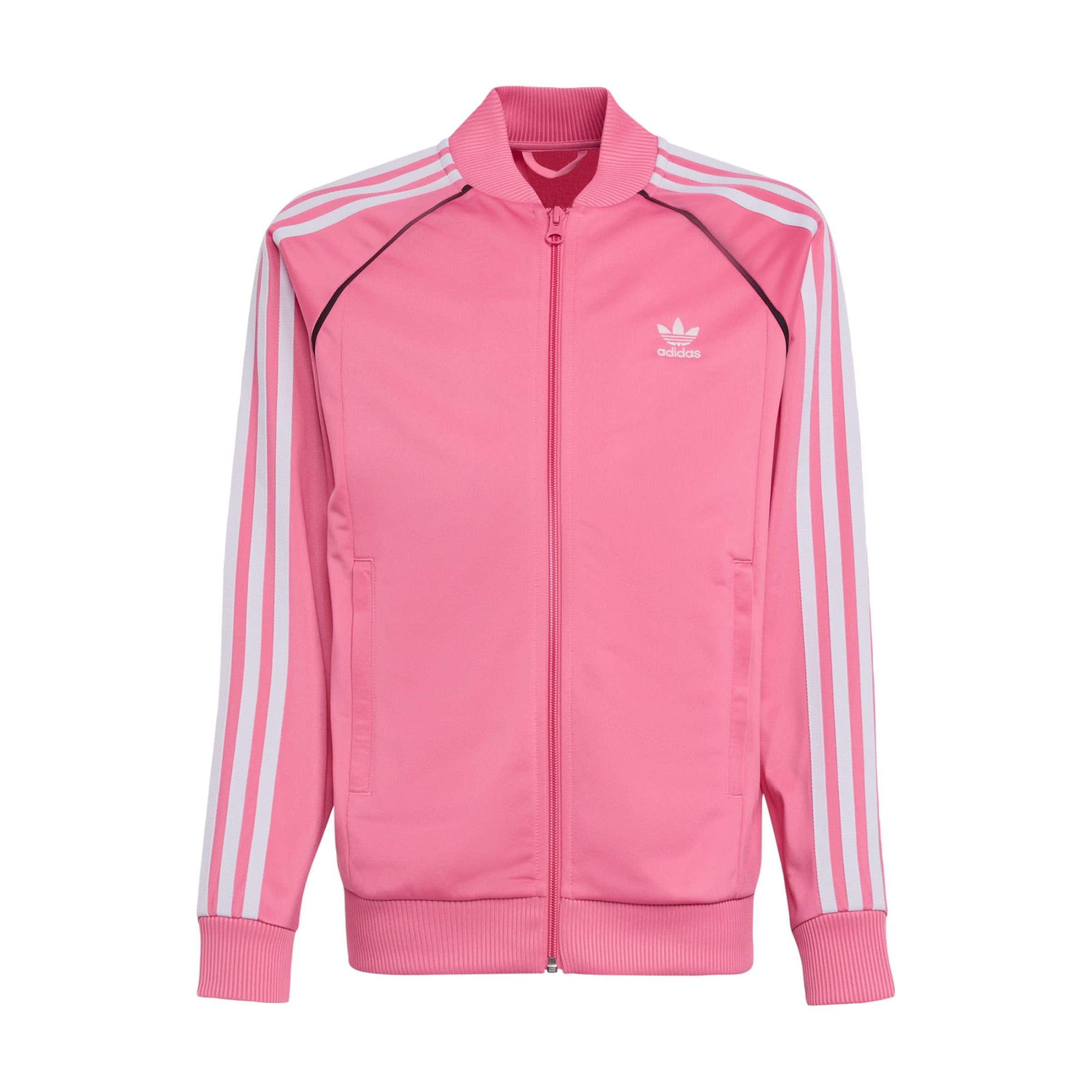 ADIDAS ORIGINALS - Sudadera con cremallera 'Adicolor' en rosa: frente