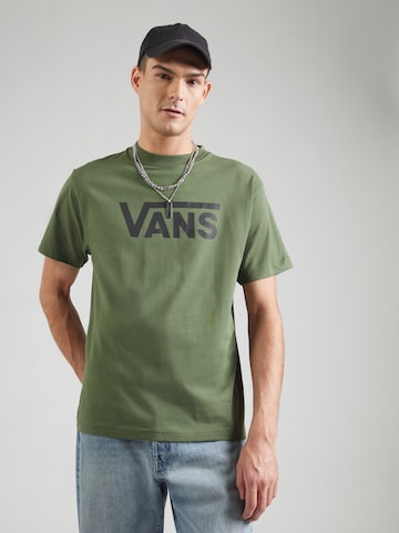 VANS Shirt 'CLASSIC' in Groen: voorkant