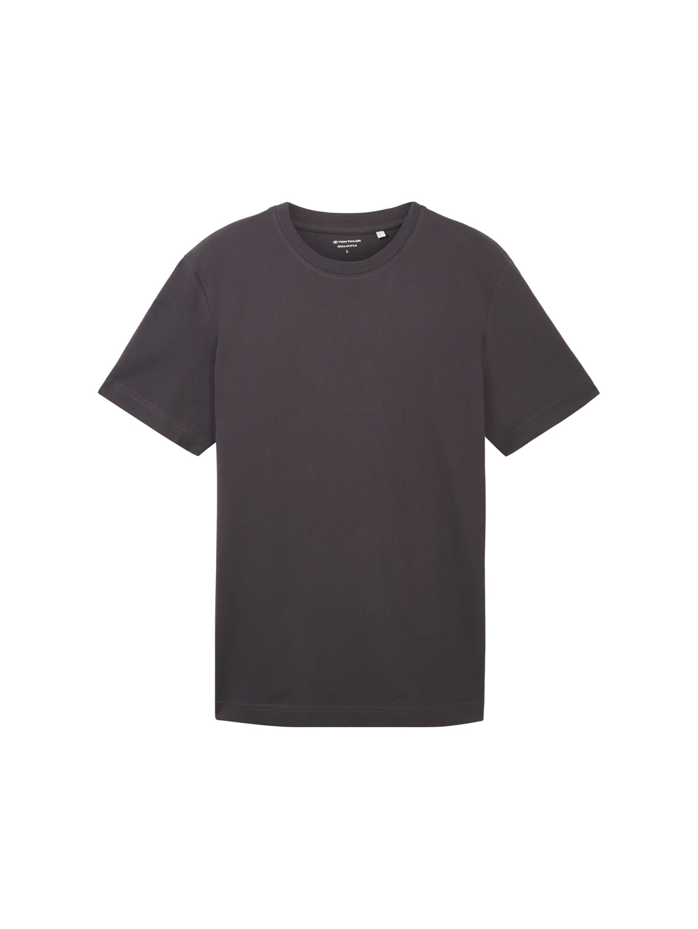 TOM TAILOR T-Shirt in Grau: Vorderseite