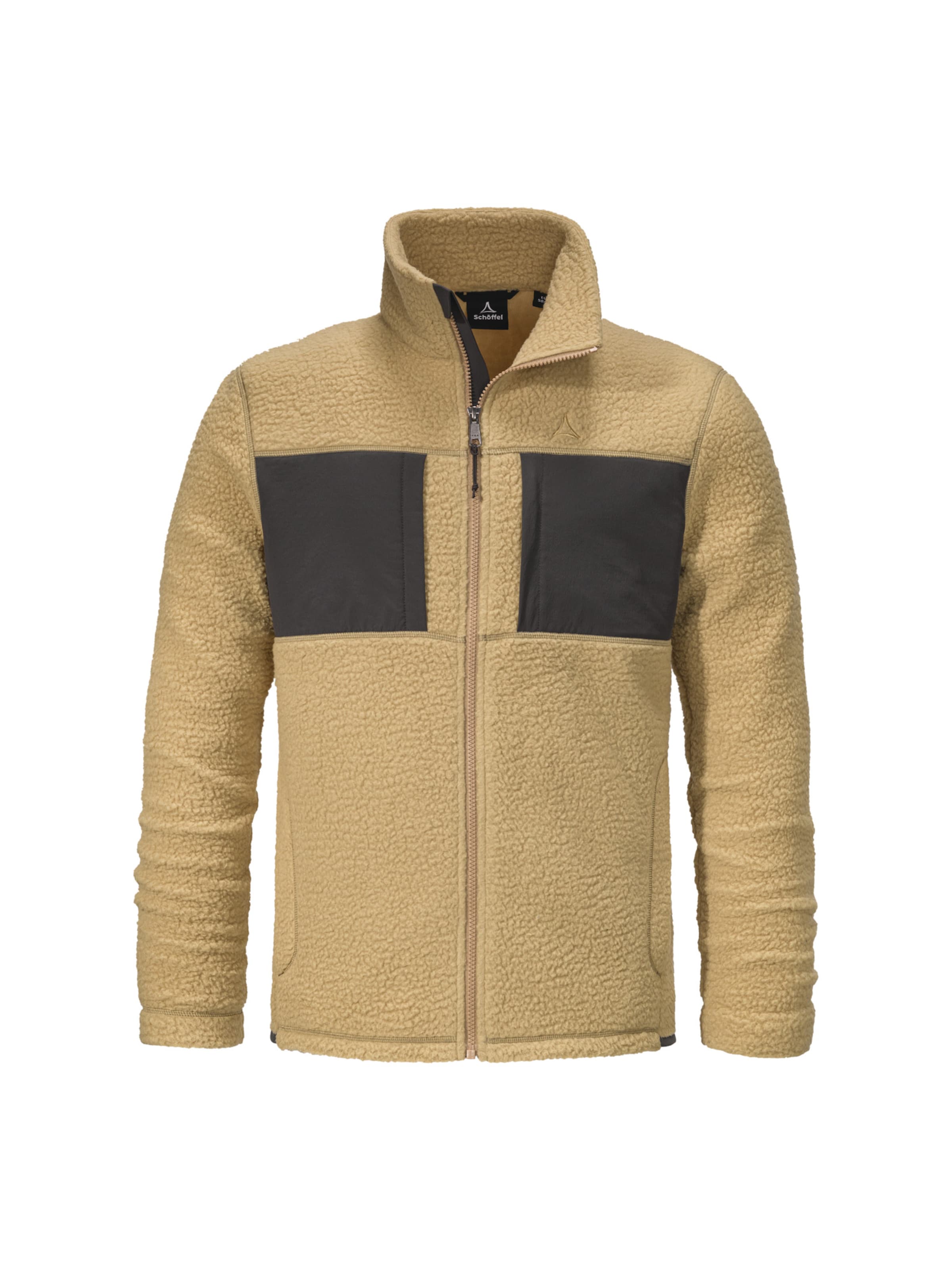 Schöffel Funktionsfleecejacke 'Atlanta' in Beige: Vorderseite