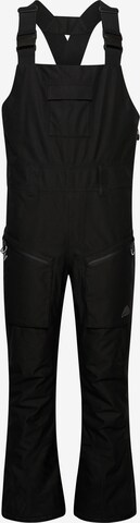 Coupe slim Pantalon outdoor 'Freeride' Superdry en noir : devant