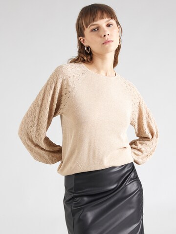 ONLY Pullover 'HELGA' i beige: forside