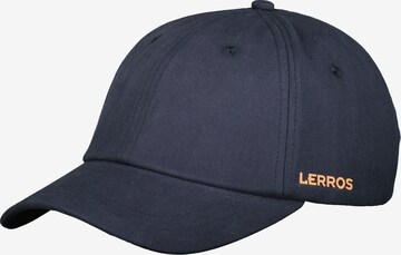 Casquette LERROS en bleu : devant