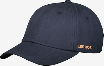 Casquette LERROS en bleu : devant