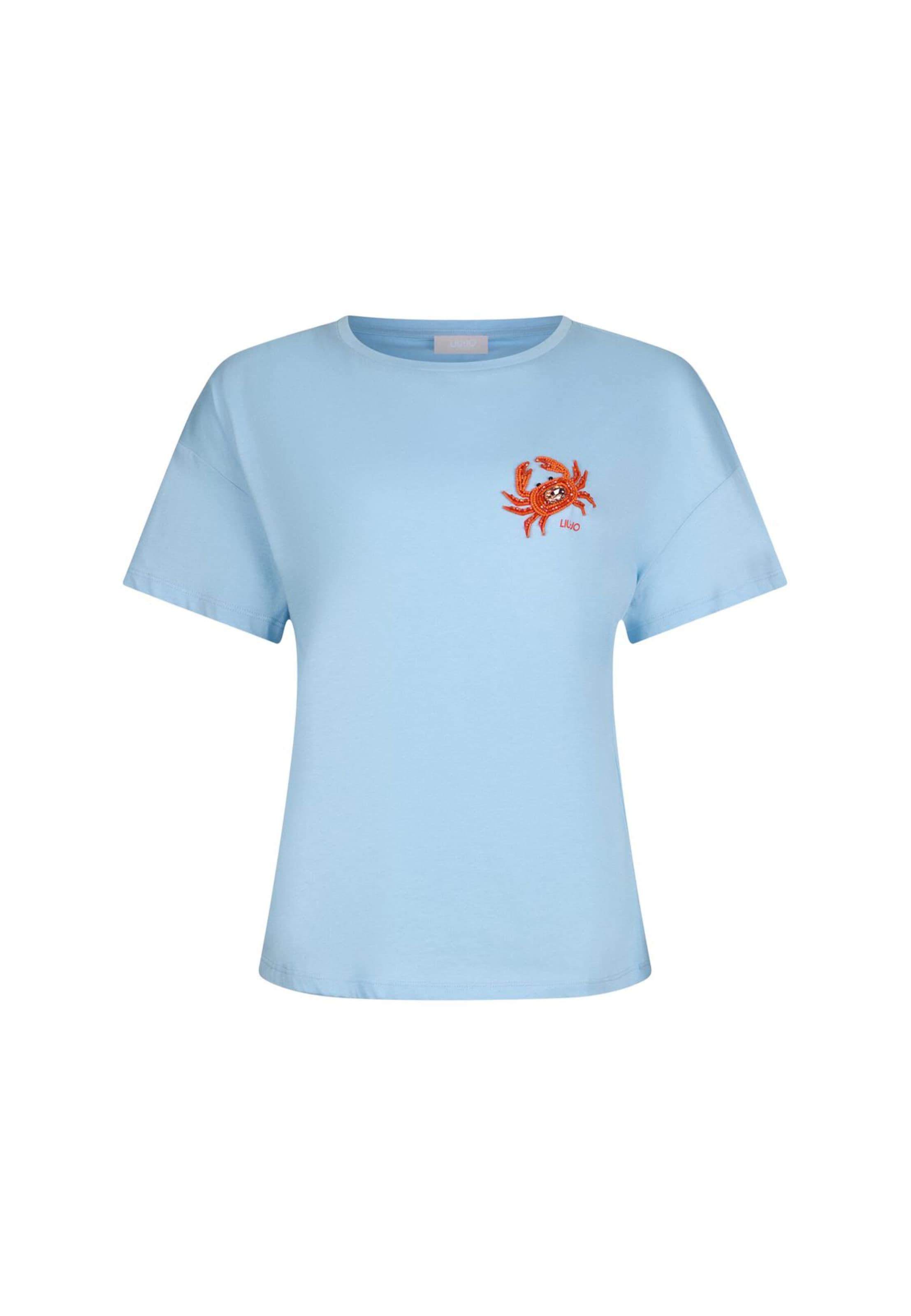 Liu Jo T-Shirt in Blau: Vorderseite