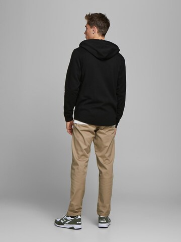 JACK & JONES Sweatjakke 'Air' i svart