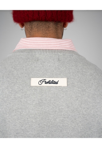 Pull-over 'Academy' Prohibited en gris