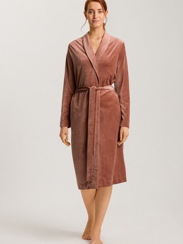 Robe de chambre ' Favourites ' Hanro en bronze : devant
