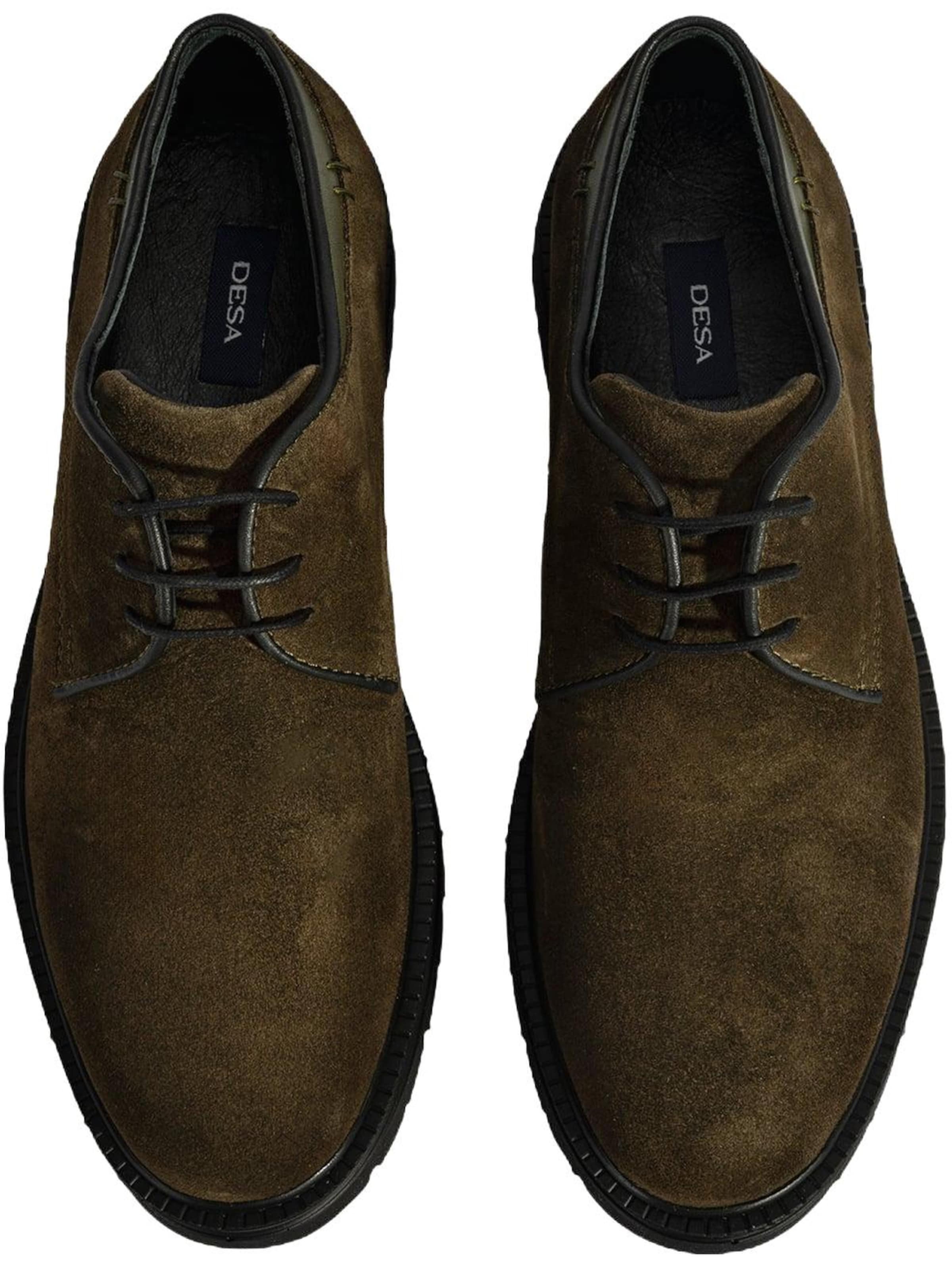 Desa Veterschoen 'Schnürschuhe' in Groen