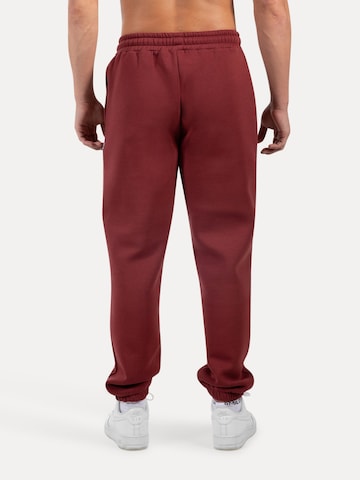 Smilodox Tapered Cedrik Casual Classic Pants in Rot