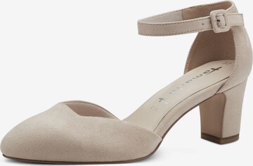 Décolleté di TAMARIS in beige: frontale