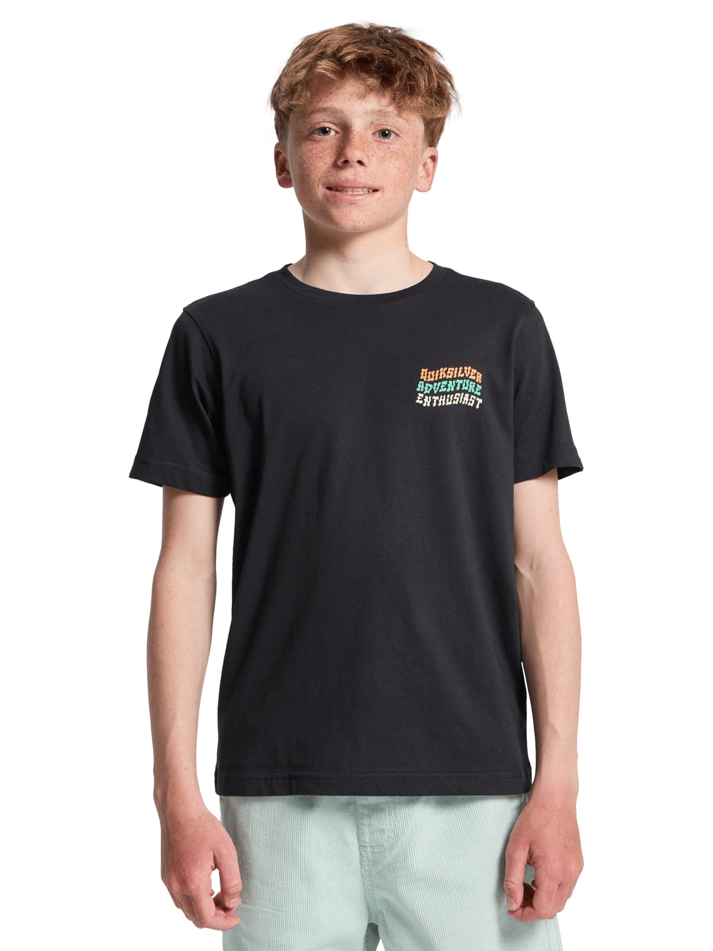 QUIKSILVER T-shirt 'Cosmic Character' in Schwarz: Vorderseite