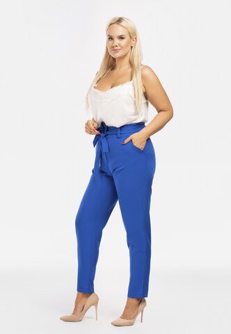 Slimfit Pantaloni 'KOSTA' di Karko in blu