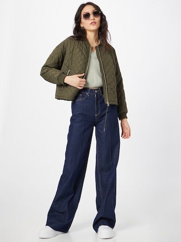 ABOUT YOU Between-Season Jacket 'Lali' in Green