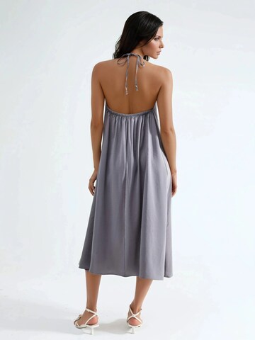 Busem Dress in Grey