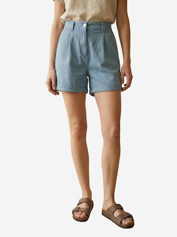 Pantalon My fashion en bleu : devant