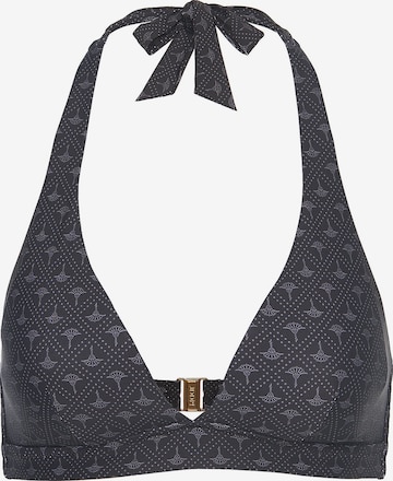 JOOP! Bikini top 'Diamond Cornflower' in Grey: front
