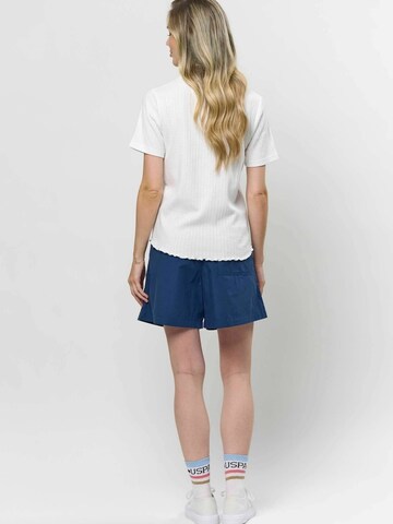 U.S. POLO ASSN. T-Shirt 'UWMaja' in Weiß