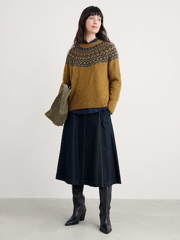 Pullover 'Port Kinnis' di Seasalt Cornwall in giallo