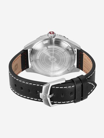 SWISS MILITARY HANOWA Uhr 'Afterburn Gmt' in Schwarz
