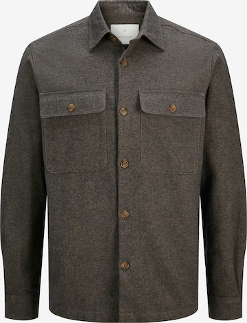 Veste mi-saison 'JPRRaymond' JACK & JONES en marron : devant