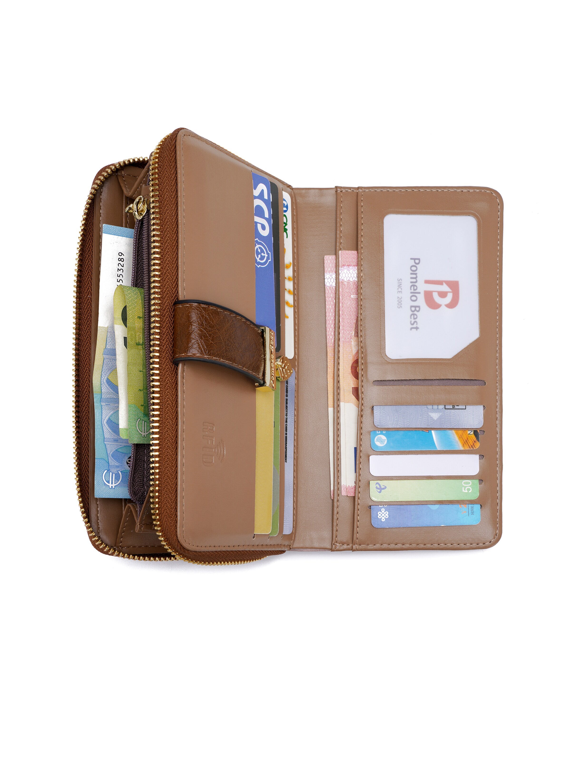 Pomelo Best Wallet 'Damen Klassisch Minimalistisch' in Pink