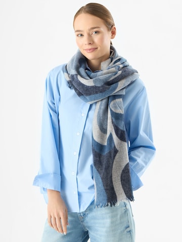 Écharpe CODELLO en bleu : devant