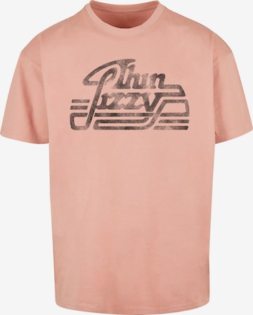 Merchcode Shirt ' Thin Lizzy' in Oranje: voorkant