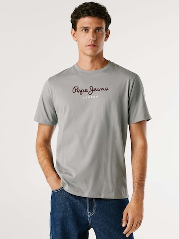 Pepe Jeans Shirt 'Eggo N' in Grijs: voorkant