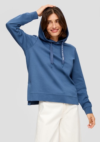 s.Oliver Sweatshirt in Blau: Vorderseite