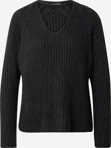 DRYKORN Sweater 'LYNETTE' in Black: front