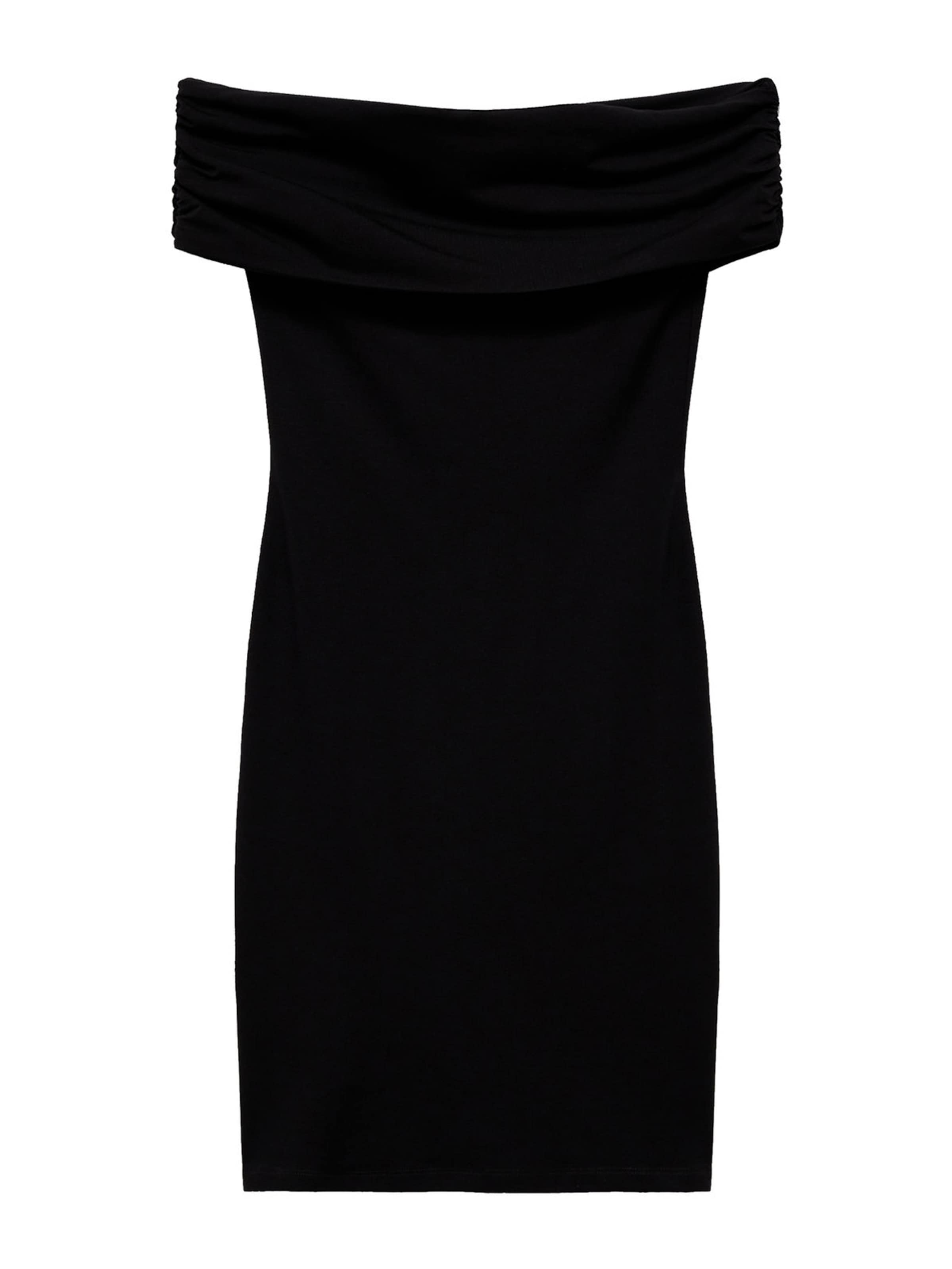 MANGO Cocktailmekko värissä musta: etupuoli