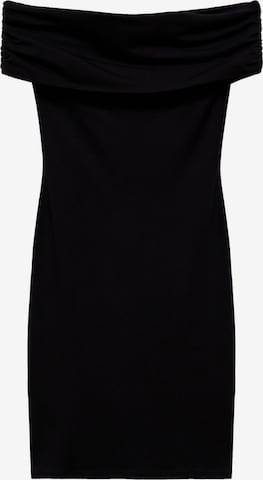 MANGO Koktejlové šaty – černá: přední strana