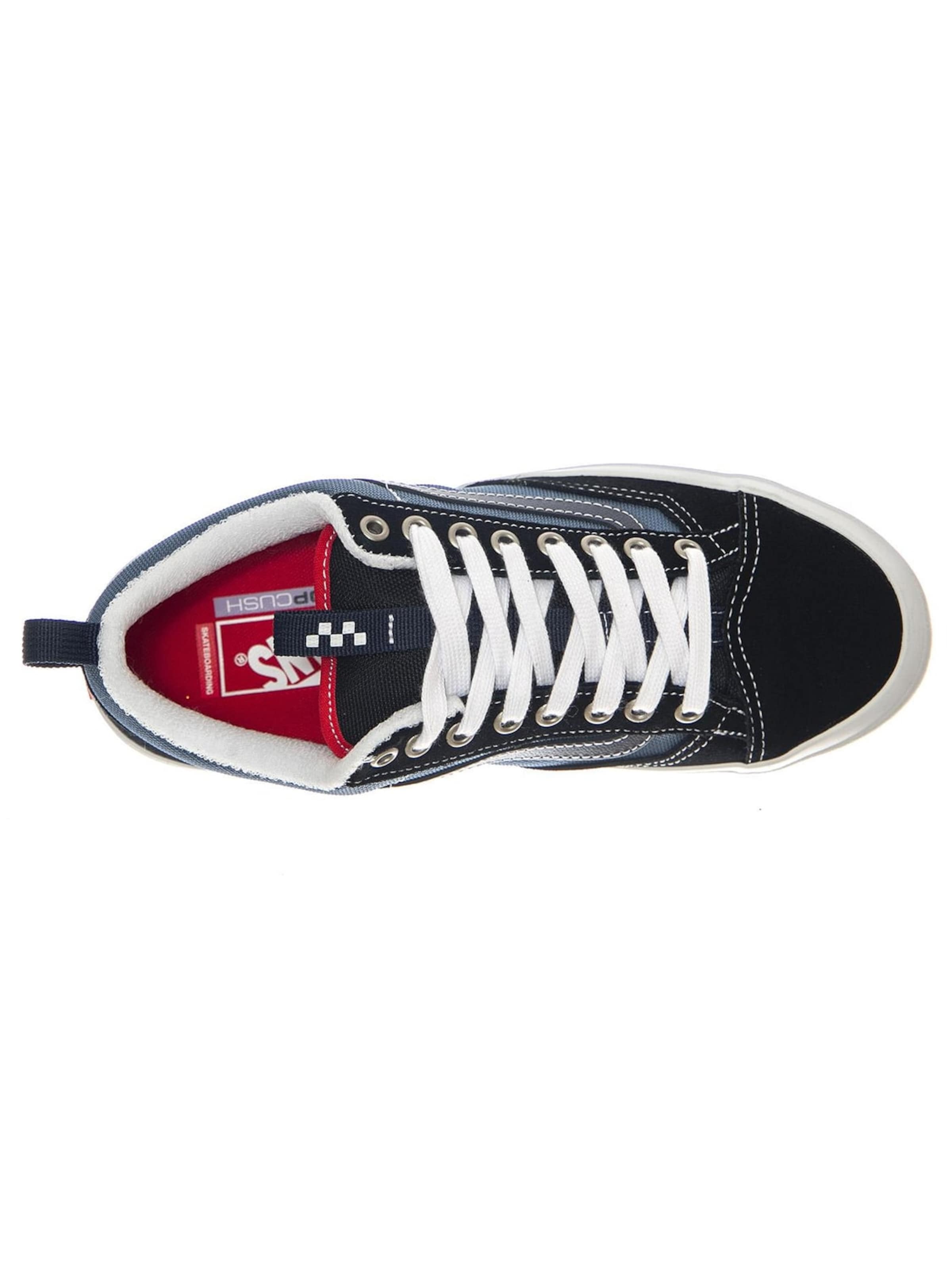 VANS Buty sportowe sznurowane 'Skate Old Skool 36 + Black / Stv Navy' w kolorze niebieski