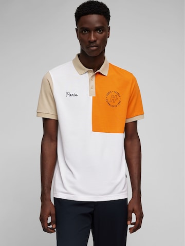 HECHTER PARIS Shirt in Oranje: voorkant