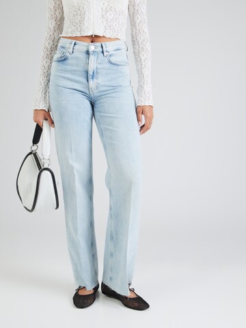 Wide Leg Jean & Other Stories en bleu : devant