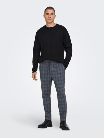 Only & Sons Slim fit Trousers 'LINUS' in Blue