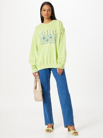 NA-KD Wide leg Jeans in Blue