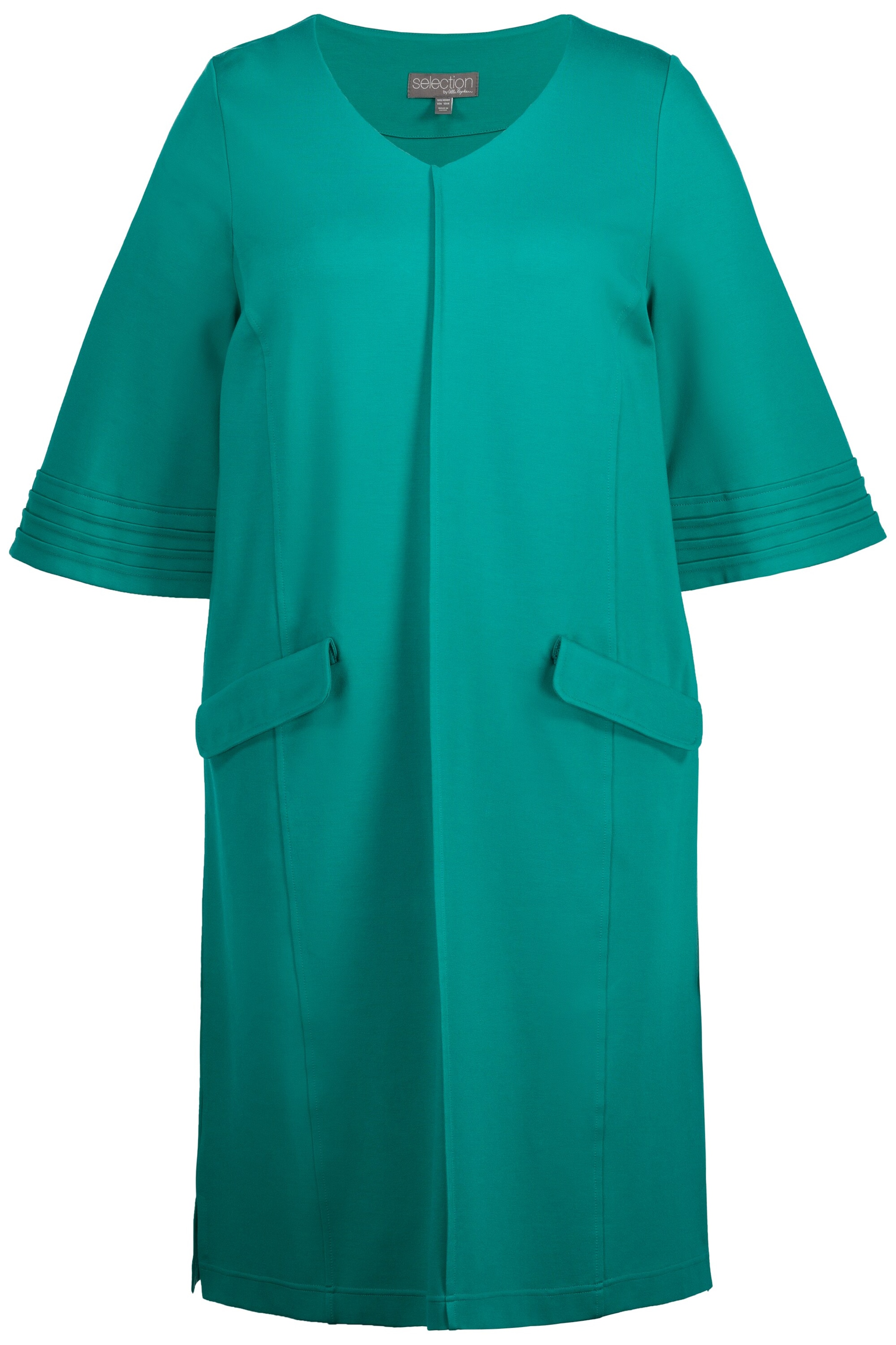 Ulla Popken Kleid in Grün: Vorderseite