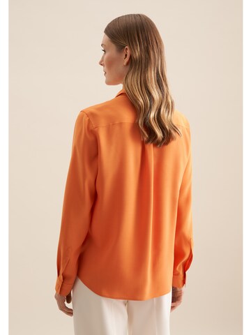 Chemisier SEIDENSTICKER en orange
