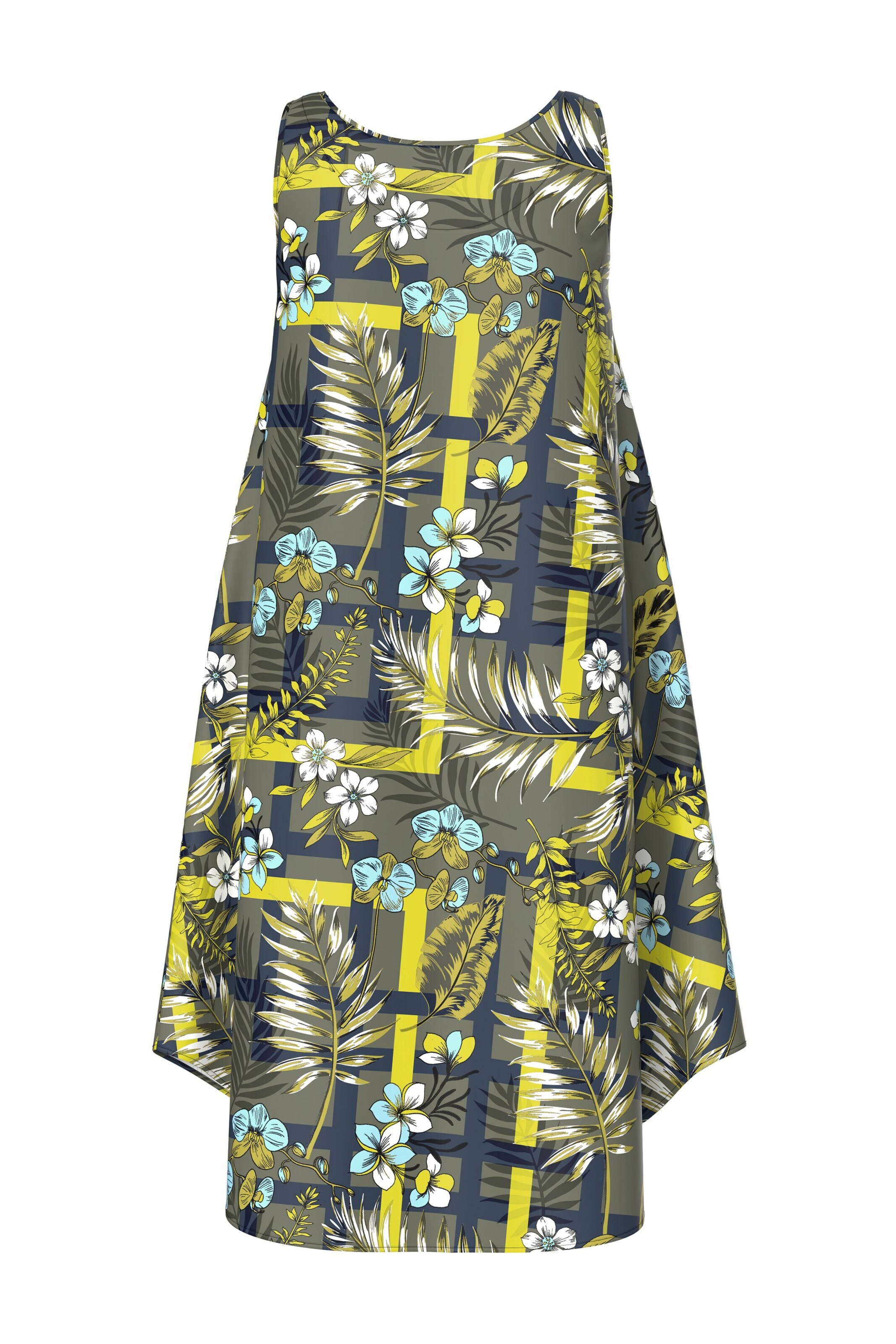 Ulla Popken Kleid in Grün