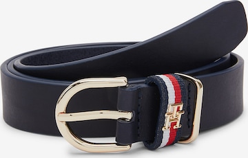 TOMMY HILFIGER Riem in Blauw: voorkant