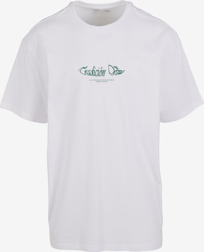 Mister Tee Paita 'Pelea De Gallos' värissä beige / vihreä / punainen / valkoinen, Tuotenäkymä