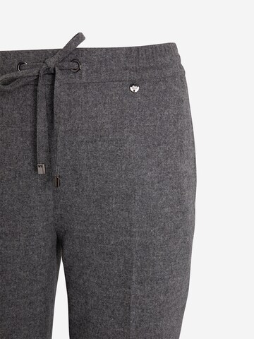 GERRY WEBER Regular Pleated Pants in Grey