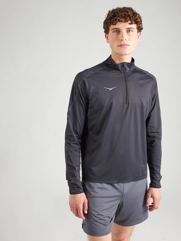 T-Shirt fonctionnel 'GLIDETECH' HOKA en noir : devant