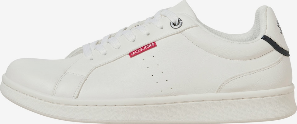Sneaker low 'JFWHASTINGS' de la JACK & JONES pe alb: față