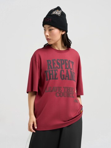 AND1 Μπλουζάκι 'Respect The Game' σε μαύρο: μπροστά